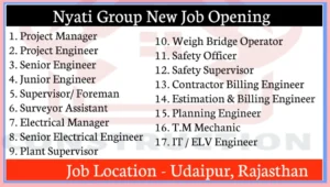 Nyati Group New Job Opening