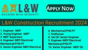 L&W Construction Recruitment 2024