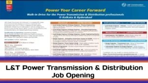 L&T Power Transmission & Distribution Walk-In Drive