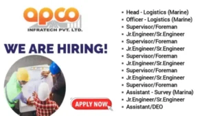 APCO Infratech Job Openings 2024