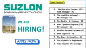 Suzlon Energy Walk-In Interview