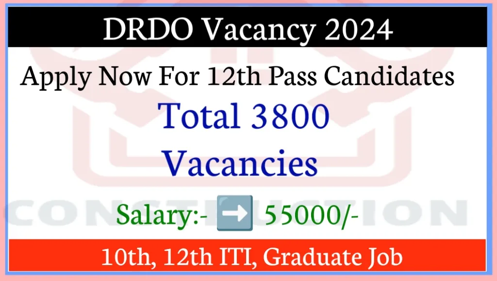 DRDO New Vacancy 2024