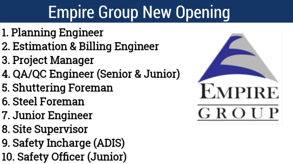 Empire Group Job Opportunities for Engineers, Supervisors, and More ...