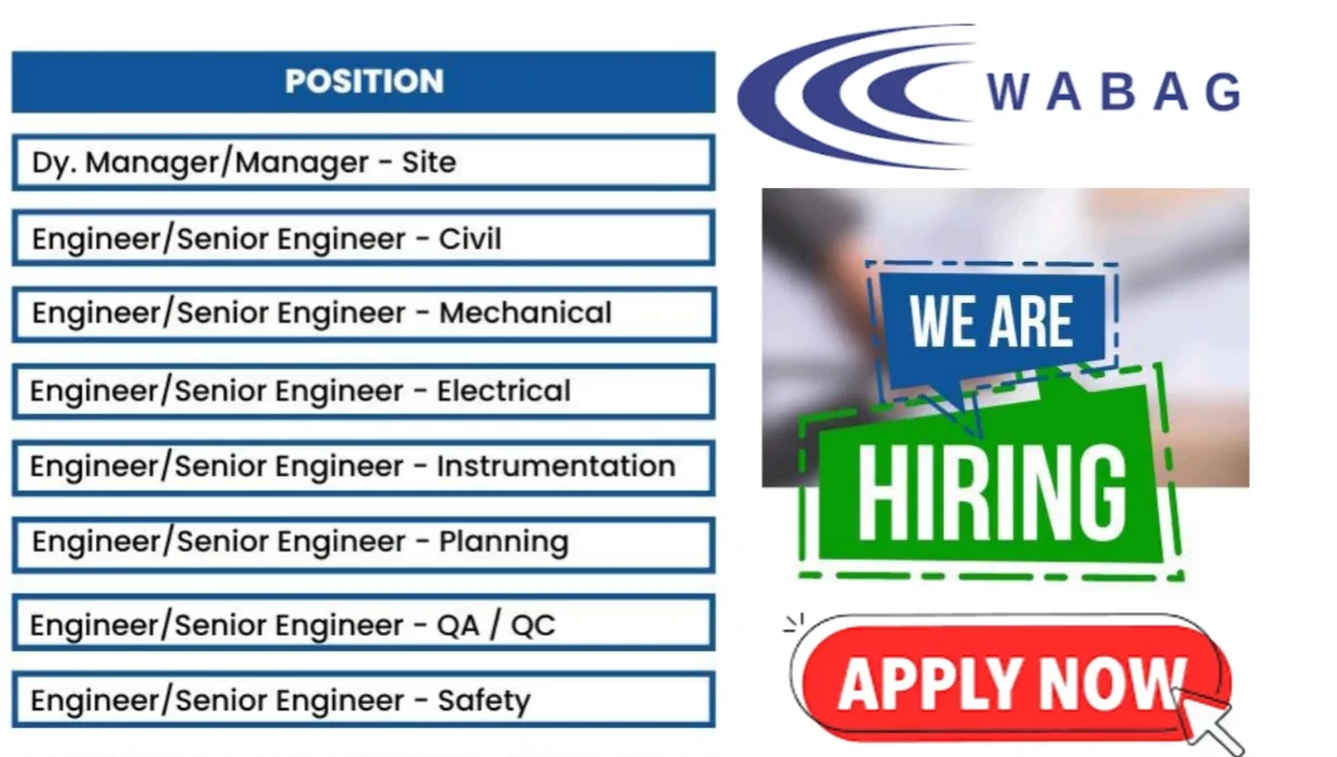 Career Opportunities With WABAG
