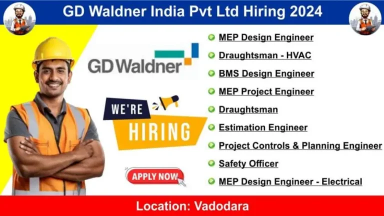 Job Opportunities at GD Waldner India Pvt Ltd