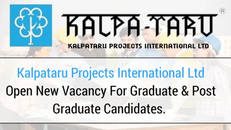 Kalpataru Projects International Ltd Vacancy 2024