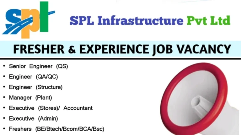 SPL Infrastructure Pvt Ltd Hiring