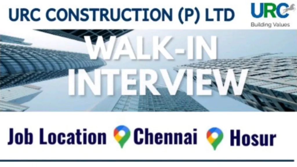 Store Keeper Job At URC Construction (P) Ltd