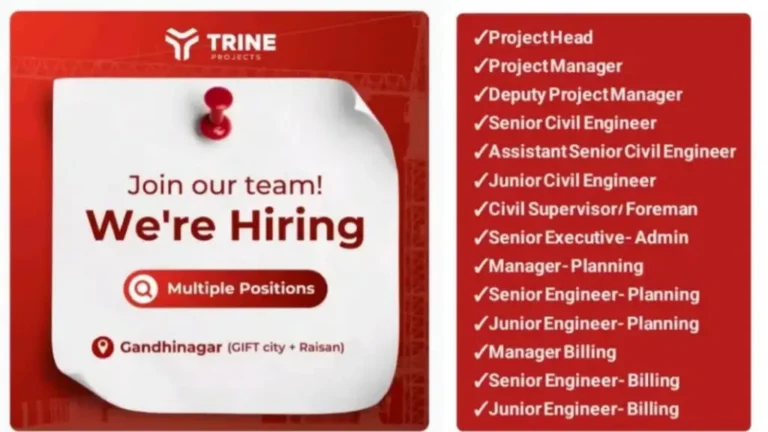 Trine Projects India Pvt Ltd is Hiring