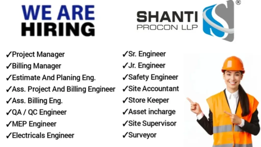 Shanti Procon LLP Hiring 2024