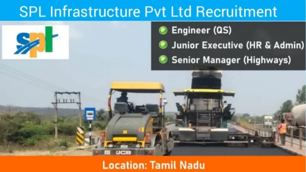 SPL Infrastructure Pvt Ltd Hiring