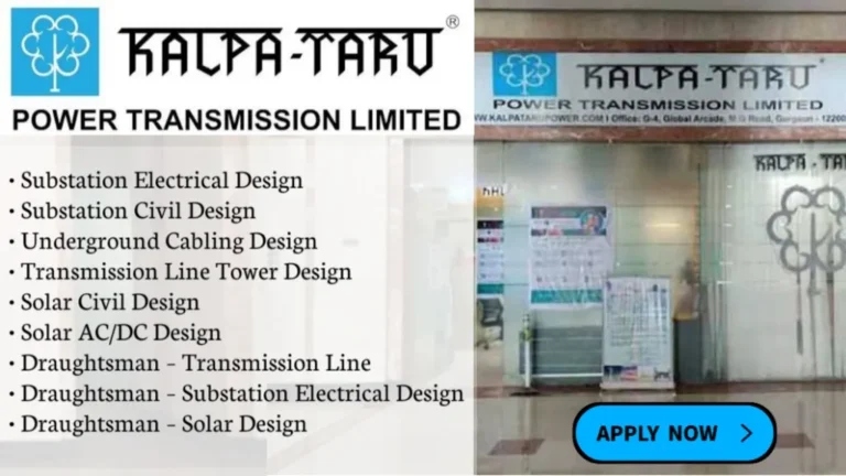 Kalpataru Projects International Ltd: Walk-In Interviews