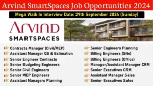 Arvind Smartspaces Hiring