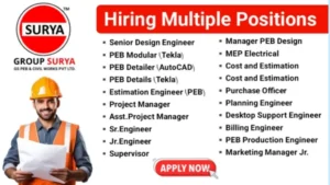 GS PEB & Civil Works Pvt Ltd Hiring 2024