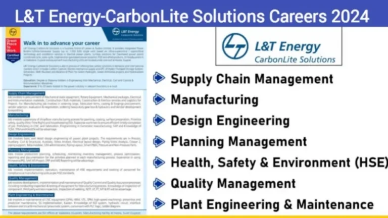 L&T Energy-CarbonLite Solutions Careers