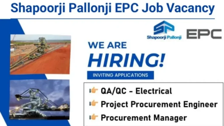 Shapoorji Pallonji EPC Recruitment