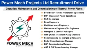 Power Mech Projects Ltd is Hiring