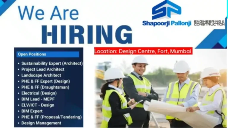 Shapoorji Pallonji Engineering & Construction Hiring