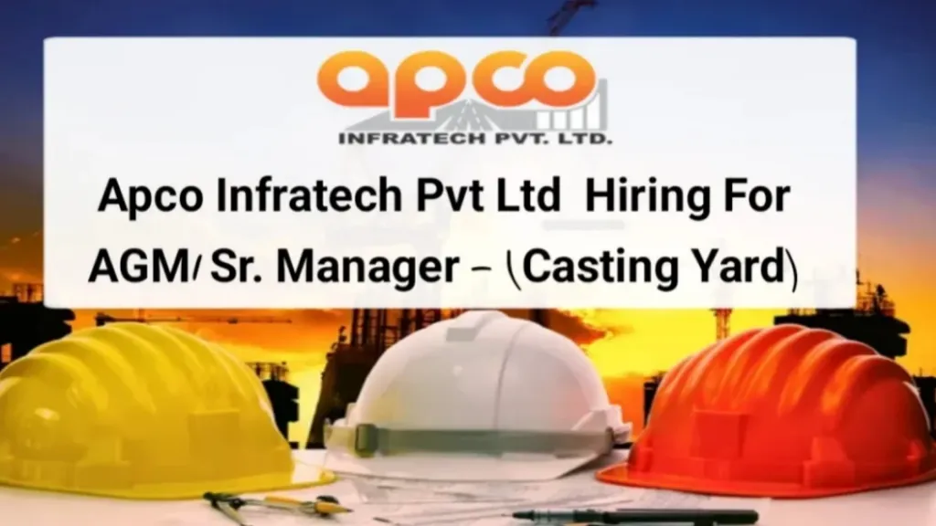 Exciting Career Opportunity at APCO Infratech