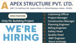 Apex Structure Pvt Ltd Recruitment 2025