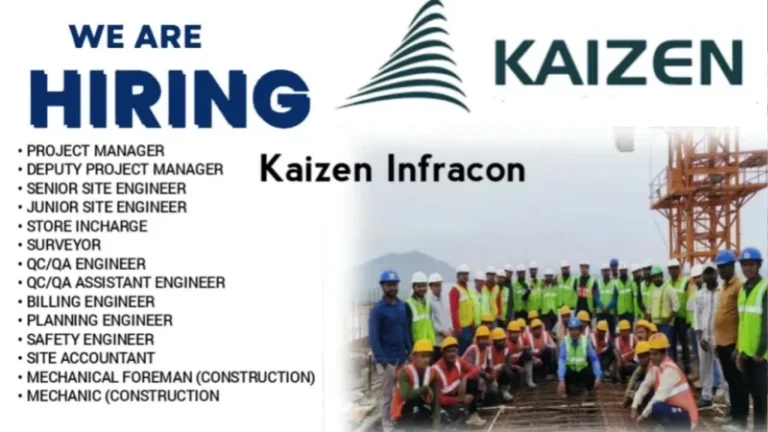 Kaizen Infracon Recruitment 2025