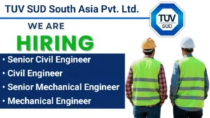 TUV SUD South Asia Pvt Ltd Vacancy