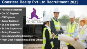 Constera Realty Pvt Ltd Hiring