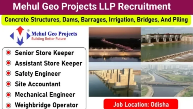 Mehul Geo Projects LLP Careers 2025