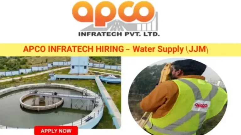 APCO Infratech Hiring