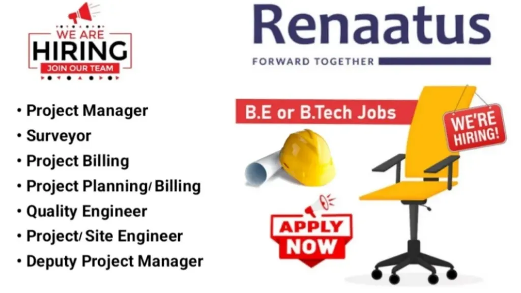 Renaatus Projects Pvt Ltd Careers