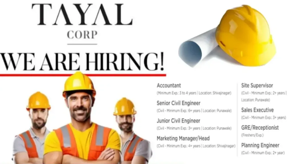 Tayal Corp Job Vacancy 2025