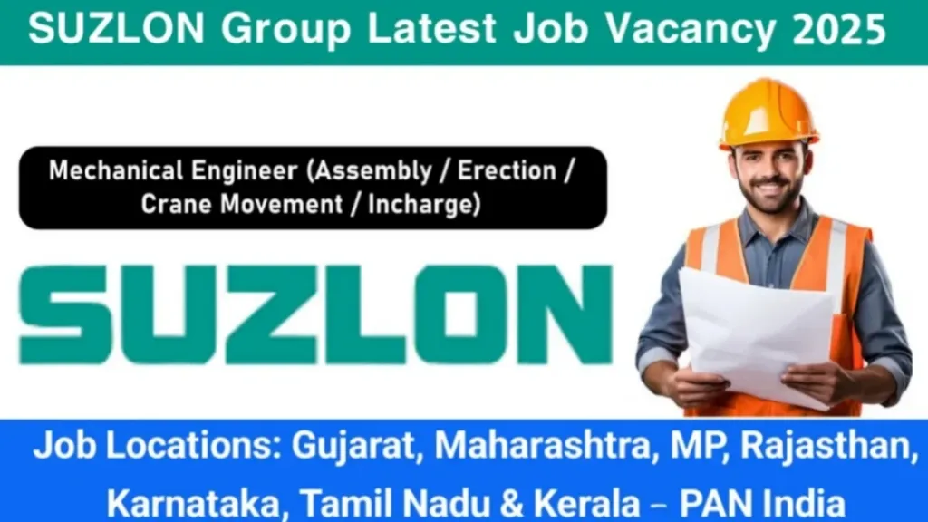 Suzlon Group Job Vacancy