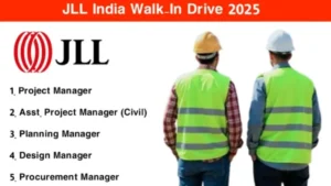 JLL India Walk-In Drive 2025