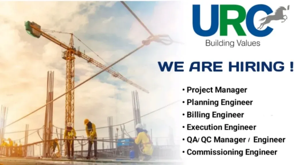 URC Construction Pvt Ltd Vacancy 2025